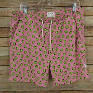 Public Art Men's Kiss Print Swim Trunks M
